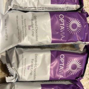 Optavia lot of 7 Drizzled Chocolate Fudge Crisp Bars “expired”